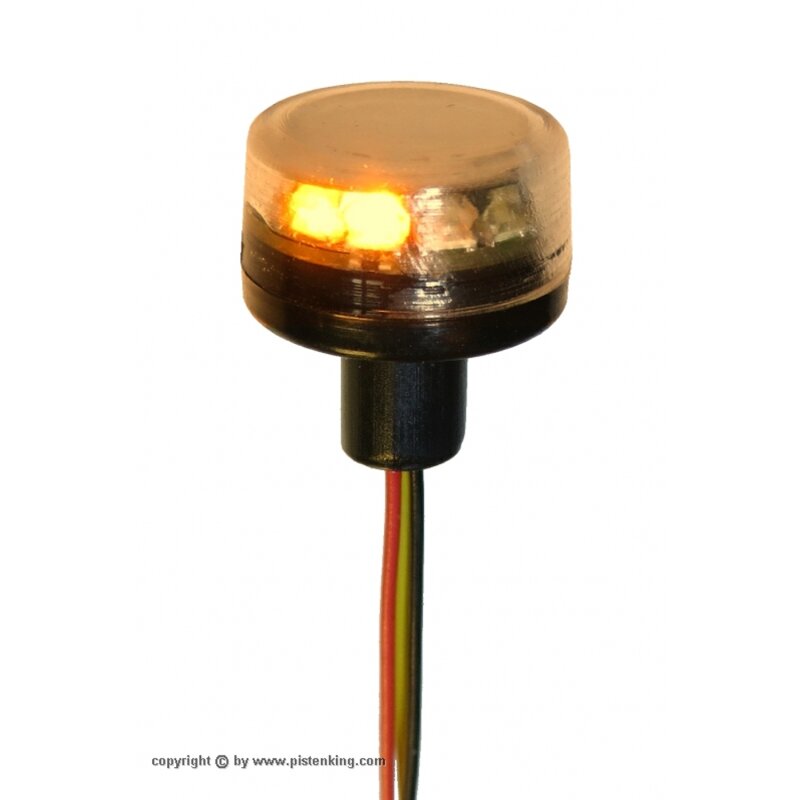 1:14/1:16 Begrenzungsleuchten LED gelb mit Halter 2Stück - Modellbau  Berlinski Modellbaufachhandel