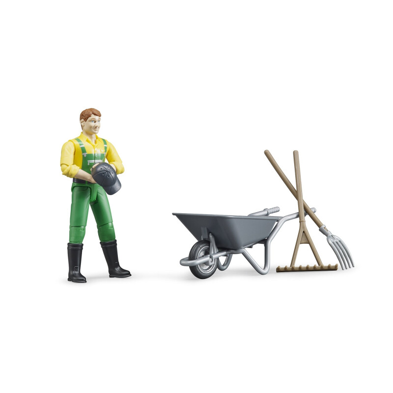 scm-modellbau - Bruder Figurenset Landwirt mit Zubehör, 12,90 €