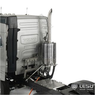 Lesu Auspuff hoch  für Tamiya LKW Volvo FH16 1:14 Metall