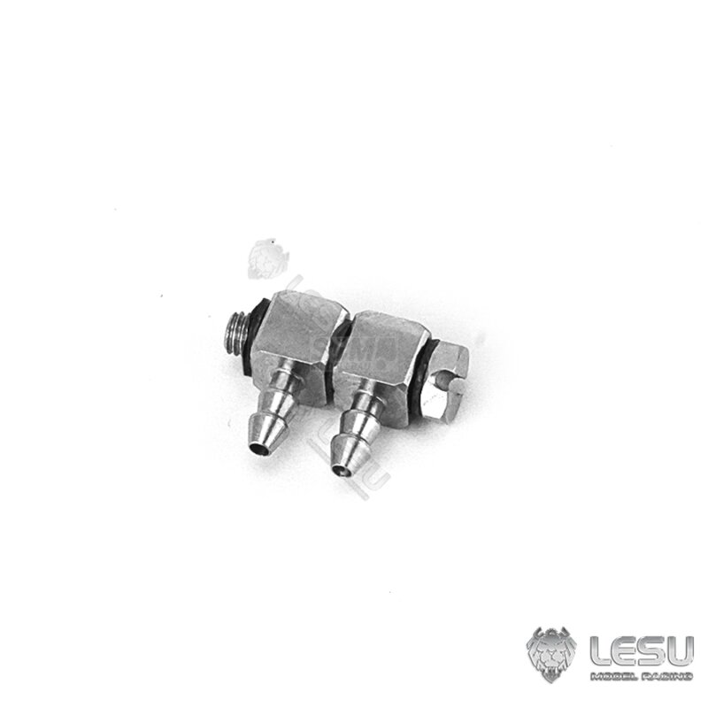 scm-modellbau - Lesu Doppel Verbinder M3 - 3/ 2 mm Hydraulik Schlauch,  10,90 €