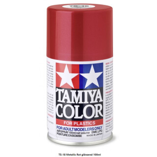 Tamiya TS-18 Metallic Rot glänzend 100ml